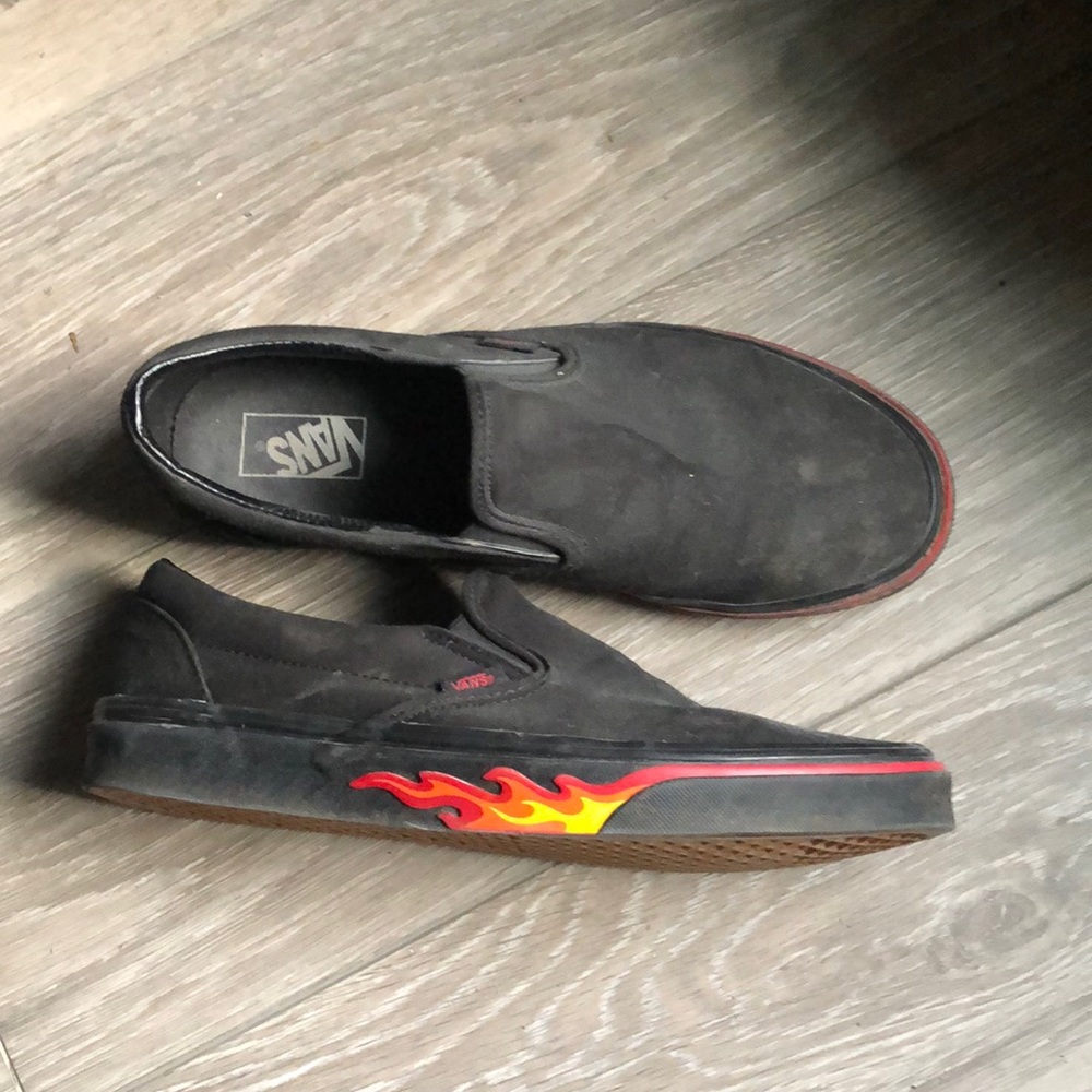 Vans Slip-on 'Fire Wall' SIZE 11.5
